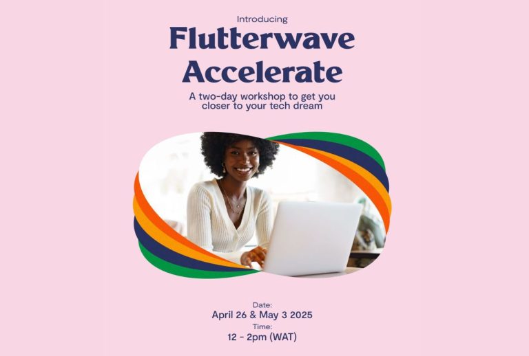 Flutterwave Unveils Accelerate Workshop