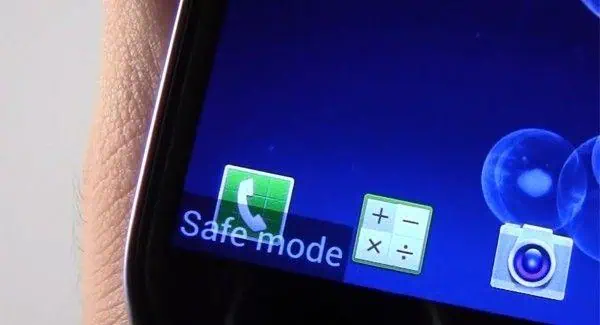 how to remove phone from safe mode