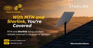 MTN Zambia appointed as authorized reseller of starlink