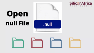 How to Open Null File