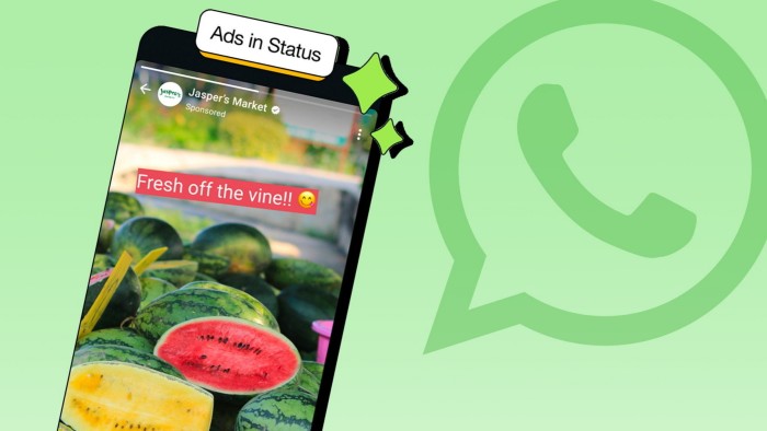 Meta Introduces Ads on WhatsApp Status and Channels