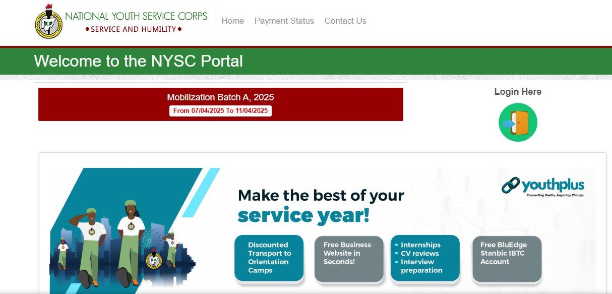 NYSC Registration’s Confirmation Link Stalls with Face Capturing Downtime