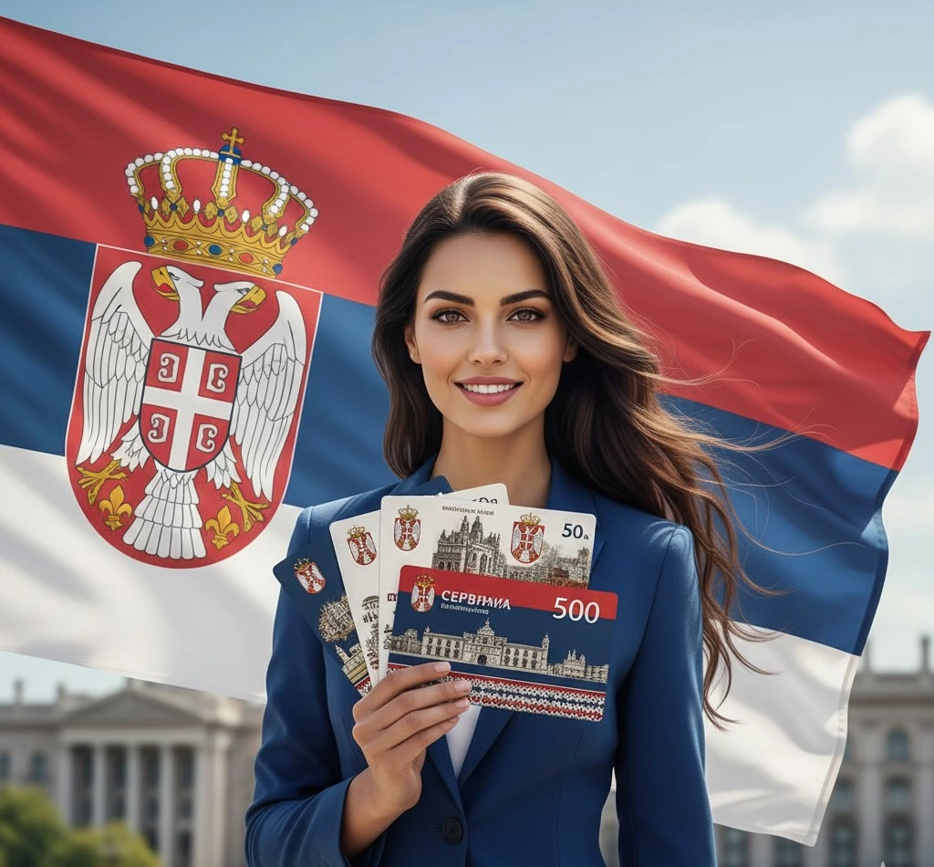 gift cards in Serbia