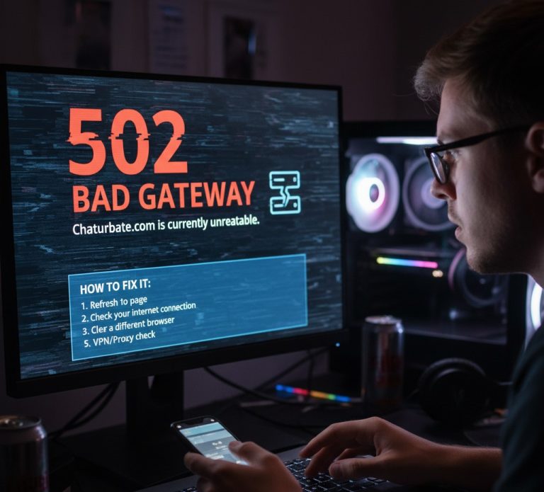 Chaturbate Bad Gateway Error